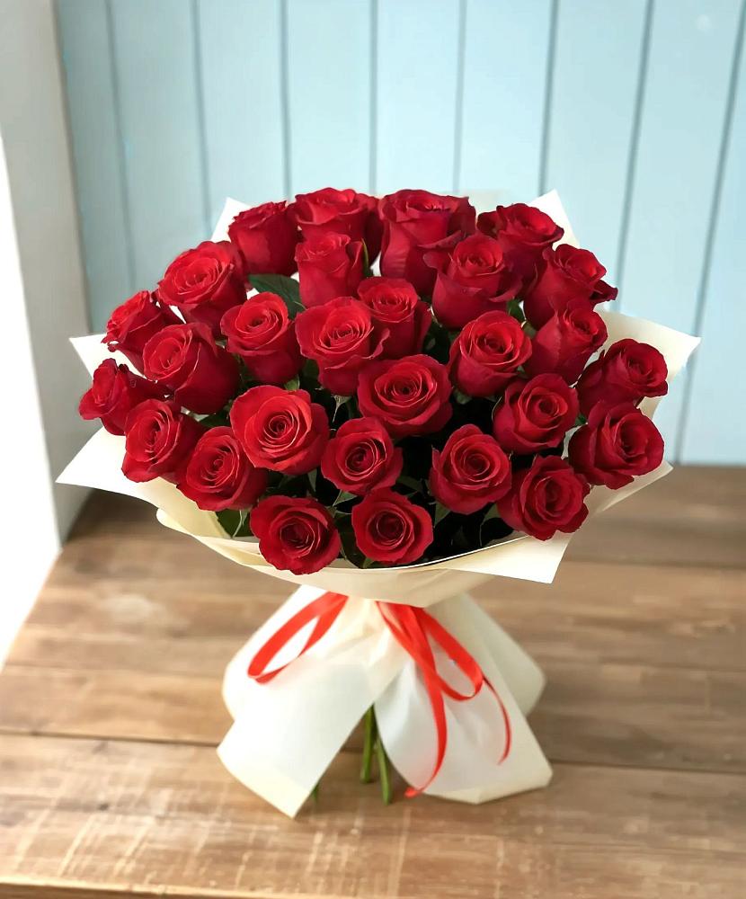 Букет 29 Красных роз в Багратионовске