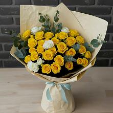 Букет цветов из:  Розы в Багратионовске