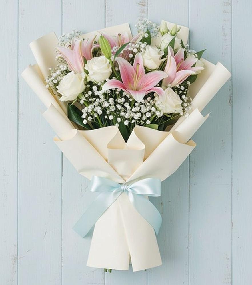 Букет цветов из: Лилии в Багратионовске