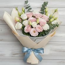 Букет цветов из:  Лизиантусы в Багратионовске