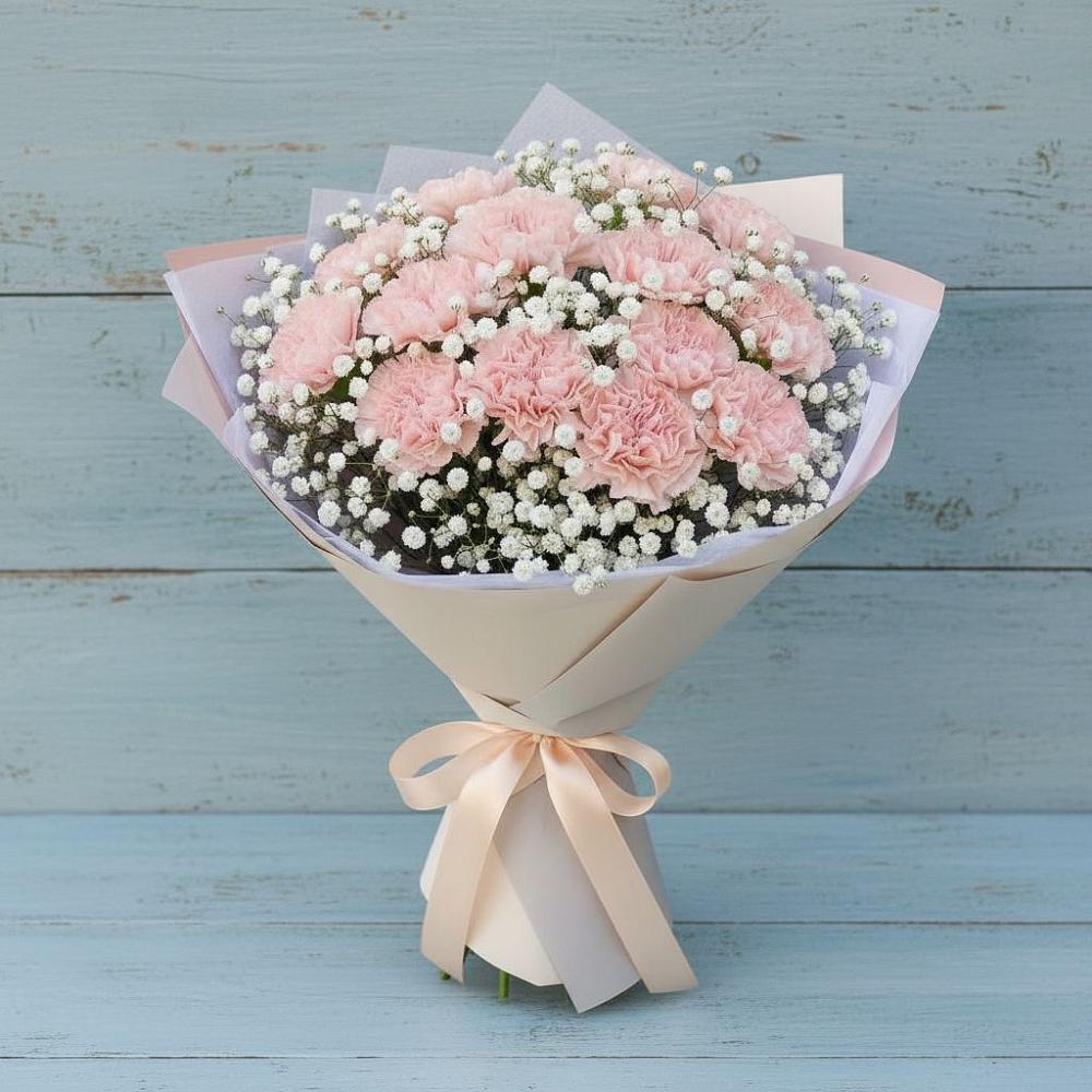 Букет цветов из: Гвоздики в Багратионовске