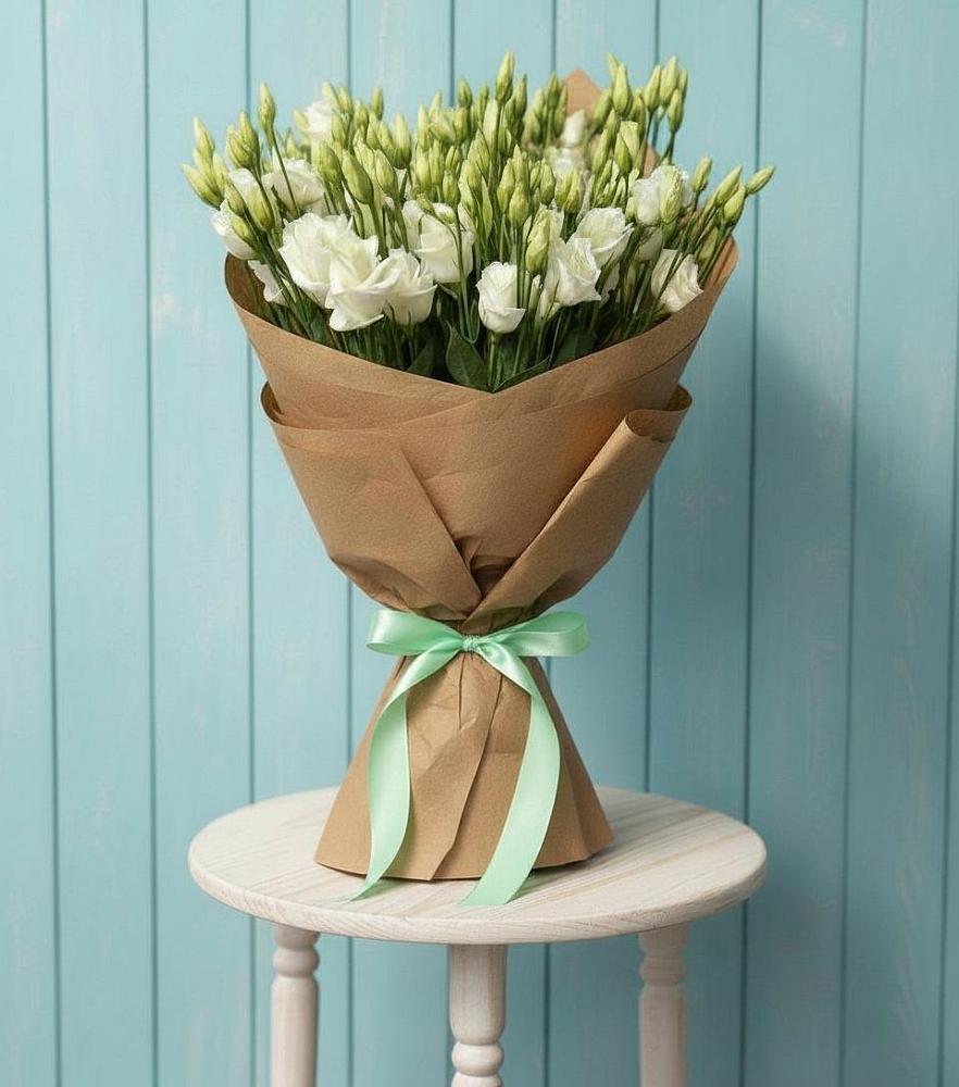 Букет цветов из: Лизиантусы в Багратионовске