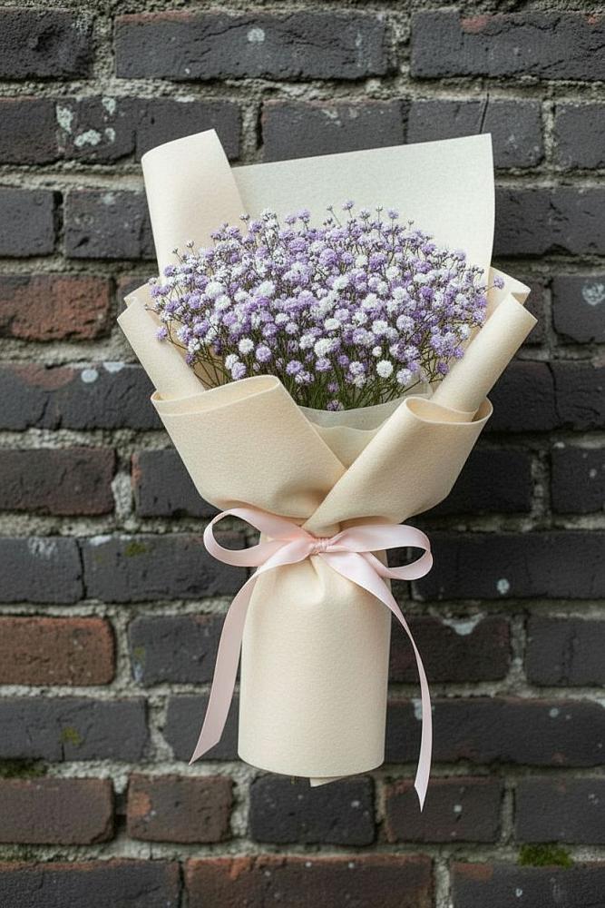 Букет цветов из: Гипсофила в Багратионовске