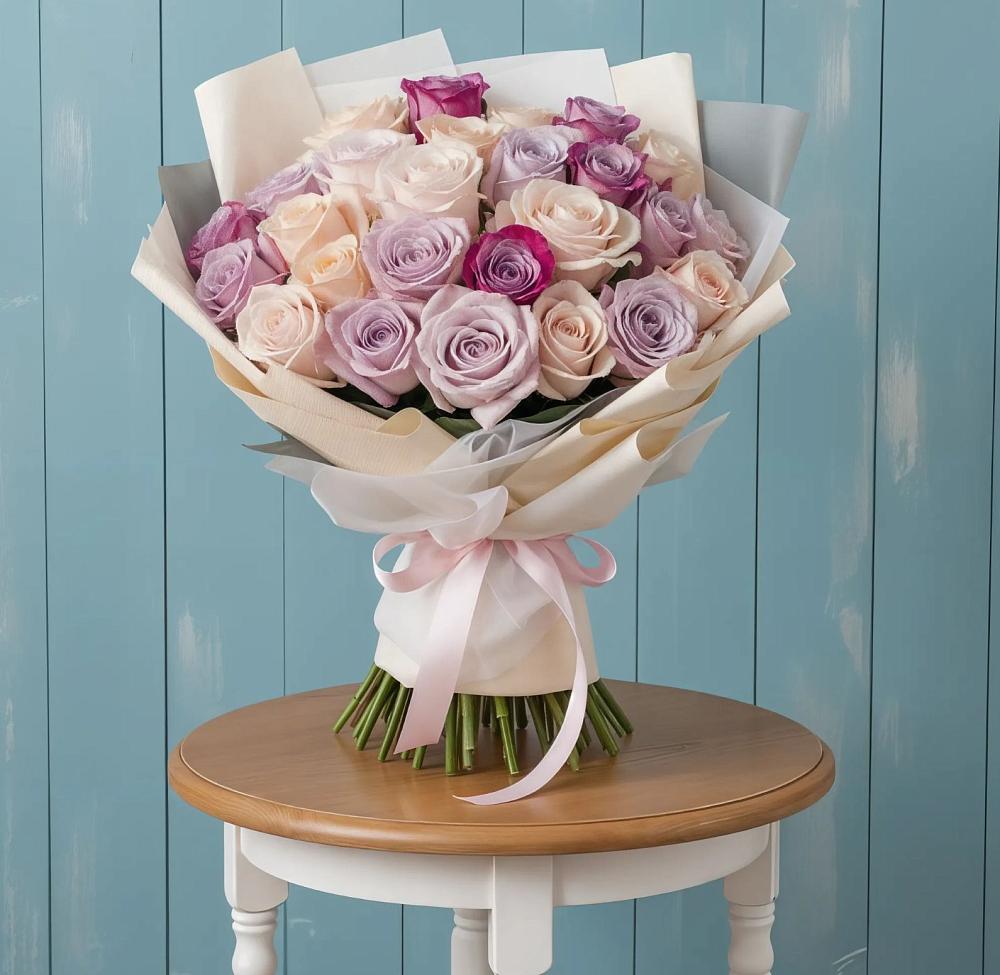 Букет цветов из: Розы в Багратионовске