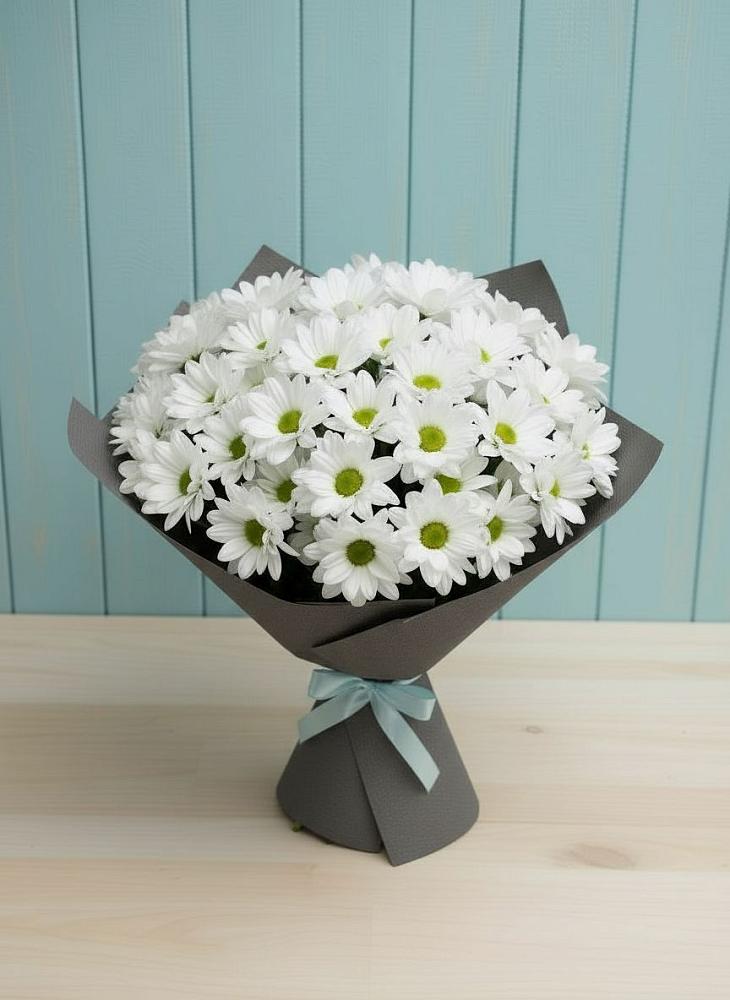 Букет цветов из: Хризантемы в Багратионовске