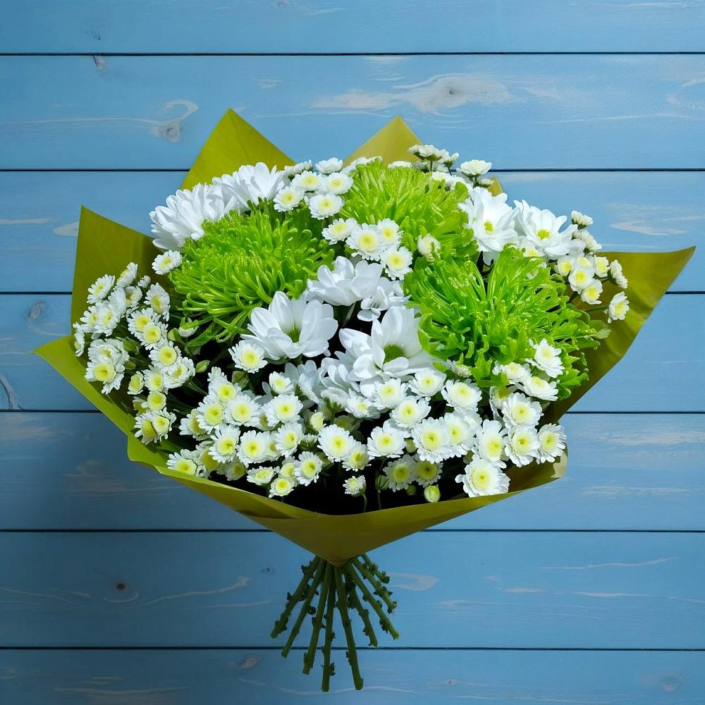 Букет цветов из: Хризантемы в Багратионовске
