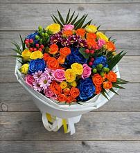 Букет цветов из:  Розы и Хризантемы в Багратионовске