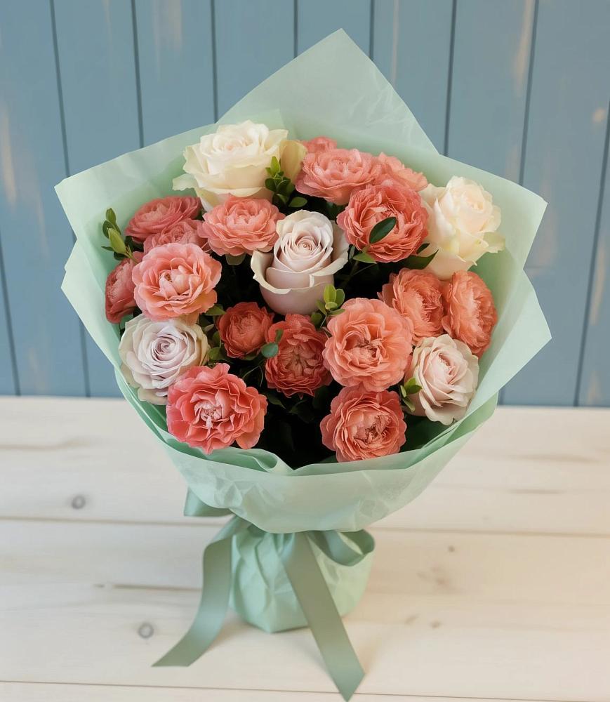 Букет цветов из: Розы в Багратионовске