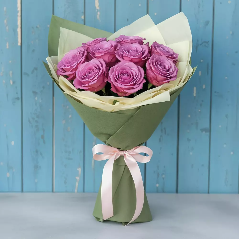 Букет Розы Фёрст Леди в Багратионовске