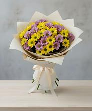 Букет цветов из:  Хризантемы в Багратионовске