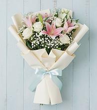 Букет цветов из:  Лилии #REPLACE_PRED# Багратионовске